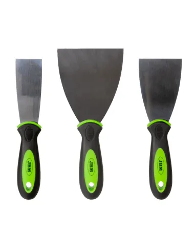 51951 Set De 3 Espátulas De Acero JBM