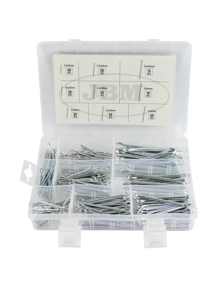 52027 Estuche De Pasadores De Aletas 365 Piezas JBM