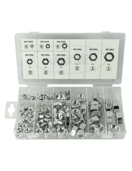 52028 Estuche Tuercas 243 Piezas JBM