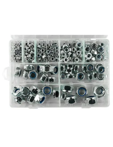 52029 Estuche Tuercas Autoblocantes 228 Piezas JBM