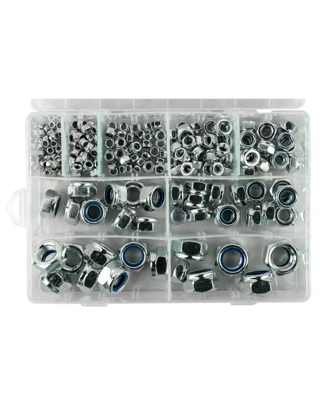 52029 Estuche Tuercas Autoblocantes 228 Piezas JBM