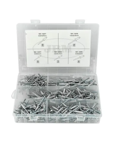 52043 Estuche De Remaches 300 Piezas JBM