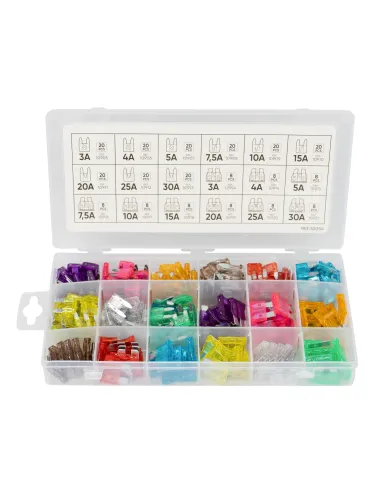 52054 Estuche Fusibles 252 Piezas JBM