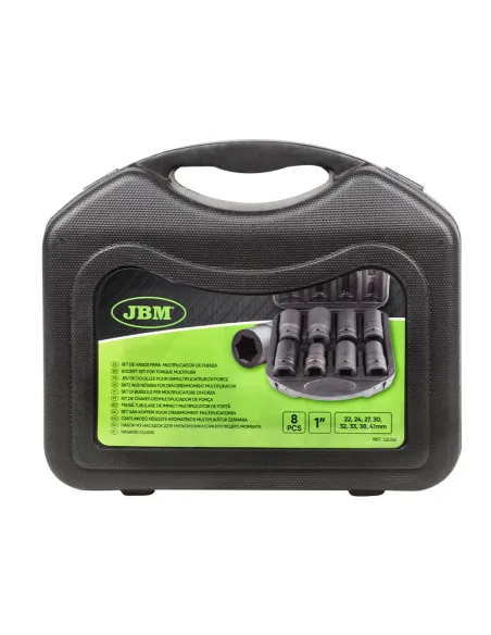 52056 Set De 8 Vasos 1"  Para  Multiplicador De Fuerza JBM