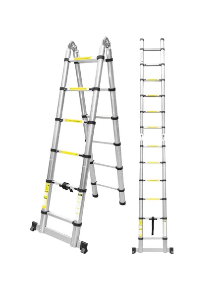 52149 Escalera TelescóPica En V Plegable JBM