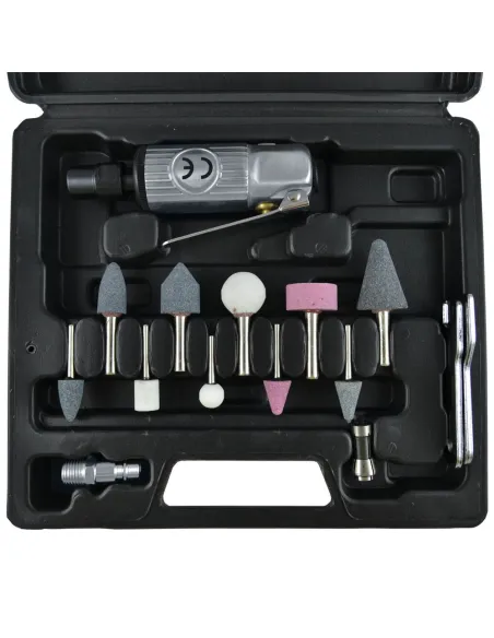 52157 Estuche De 16 Piezas Con Amoladora neumática JBM