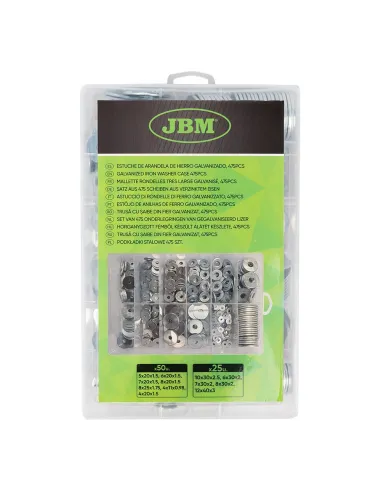 Estuche de Arandelas de Hierro JBM 52158