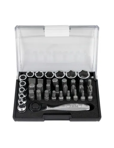 52198 Estuche De 38 Piezas Con Carraca Mini De...