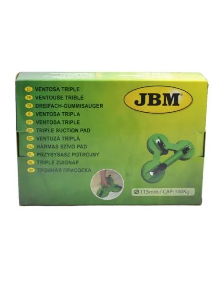 52264 Ventosa Triple 115Mm JBM