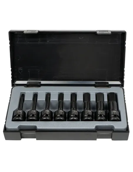 52339 Set De 8 Puntas De Impacto Hexagonal De 1/2" JBM