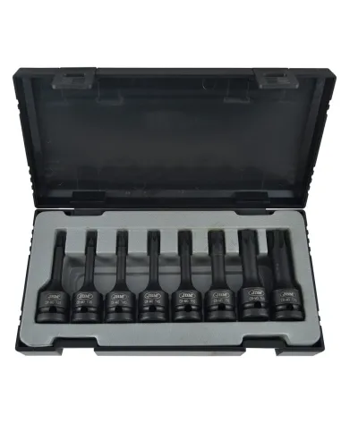 52340 Set De 8 Puntas De Impacto Torx De 1/2" JBM