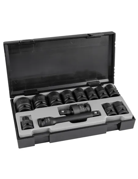 52341 Set De Vasos De Impacto De 13 Piezas De 1/2" Hexagonal + Ada JBM