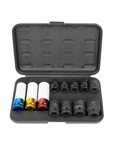 52343 Set De 12 Vasos De Impacto De 1/2" Hex....