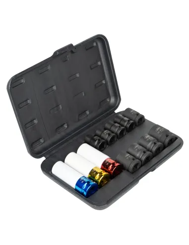 52343 Set De 12 Vasos De Impacto De 1/2" Hex....