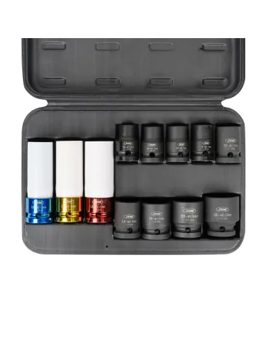 52343 Set De 12 Vasos De Impacto De 1/2" Hex....