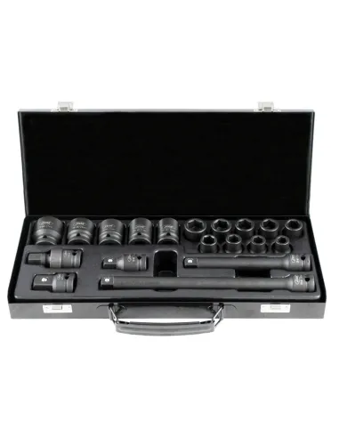 52345 Set De 19 Piezas De Impacto De 1/2" Con...