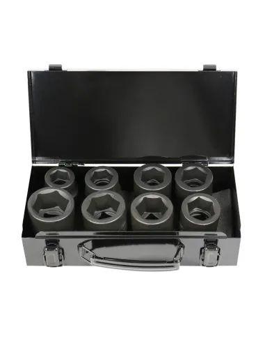 52348 Set De 8 Vasos De Impacto De 1" JBM