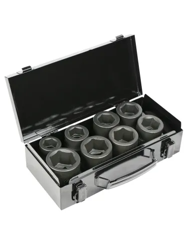 52348 Set De 8 Vasos De Impacto De 1" JBM