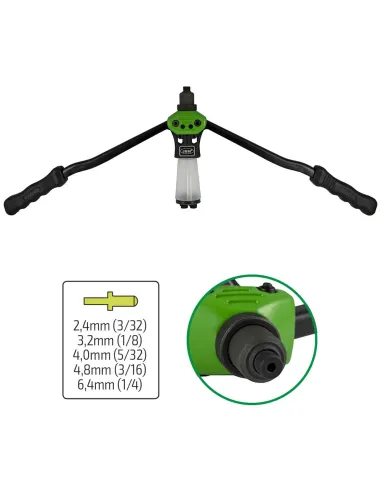 52464 Remachadora 400Mm/16 JBM