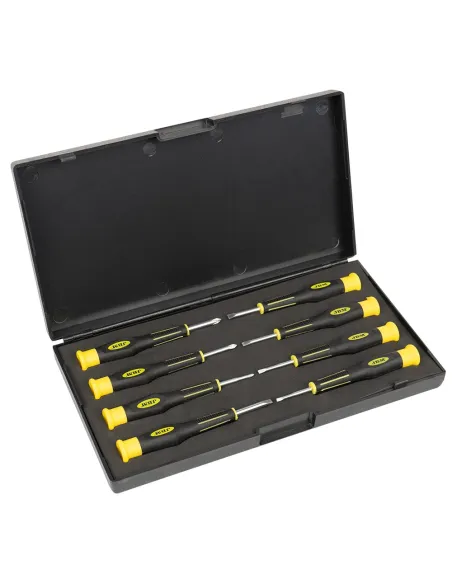 52500 Set De 8 Destornilladores Cortos JBM