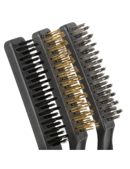 52515 Set De 3 Cepillos Metálicos JBM