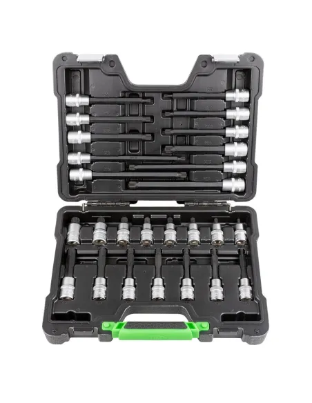 52603 Estuche De Puntas Para Tornillos De 12 Cantos 26 Piezas JBM