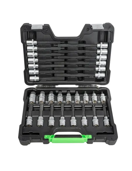 Maletín de 30 Puntas de 1/2” para Tornillos Hexagonales JBM 52604