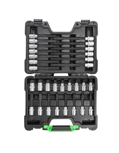 Maletín de 30 Puntas de 1/2” para Tornillos Hexagonales JBM 52604