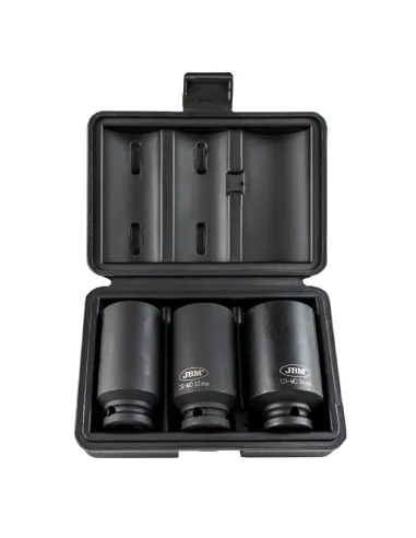 52694 Set De 3 Vasos Xzn De 1/2" De Impacto JBM