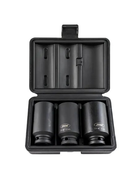 52694 Set De 3 Vasos Xzn De 1/2" De Impacto JBM