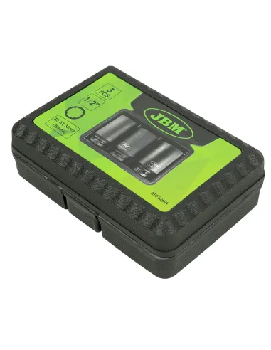 52694 Set De 3 Vasos Xzn De 1/2" De Impacto JBM