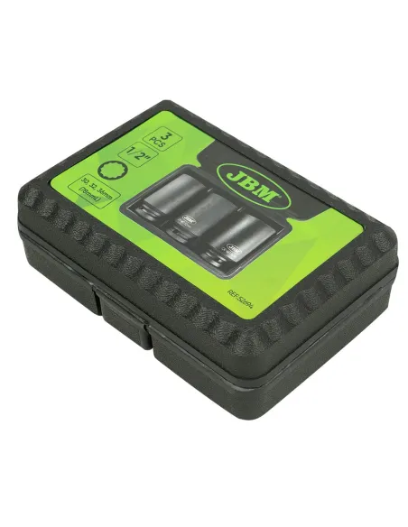 52694 Set De 3 Vasos Xzn De 1/2" De Impacto JBM