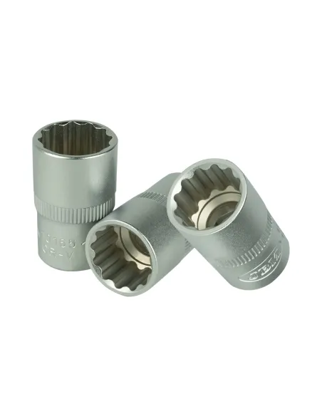 52716 Juego De Vasos 1/2" 12 Cantos JBM