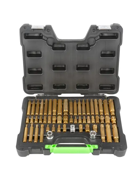 Maletín de 55 Puntas y Adaptadores JBM 52753