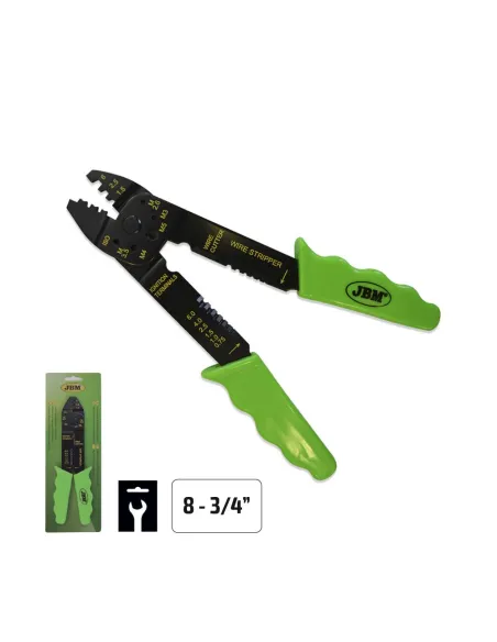 52762 Alicates Para Terminales no Aislados 8-3/4" JBM