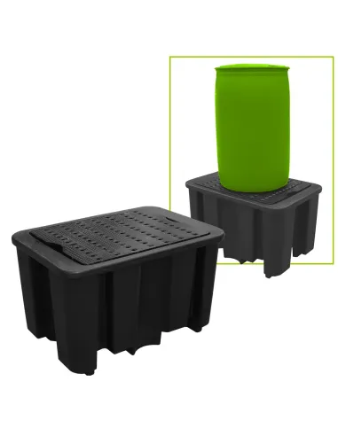 52804 Cubeto Retención 1 Bidón Vertical JBM