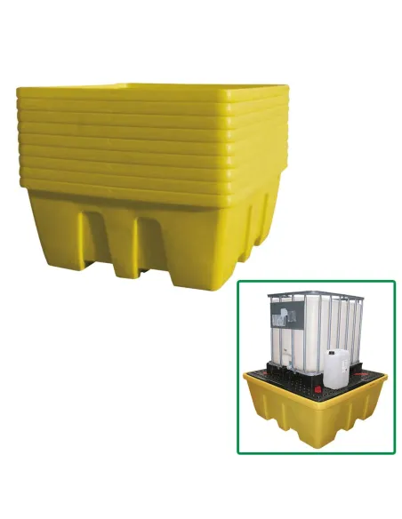 52807 Cubeto De Retención 1 Container Ibc 1.000L JBM