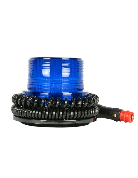 52828 Girofaro Destellante Rotativo Perfil Bajo - Azul JBM