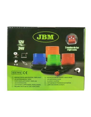 52828 Girofaro Destellante Rotativo Perfil Bajo...