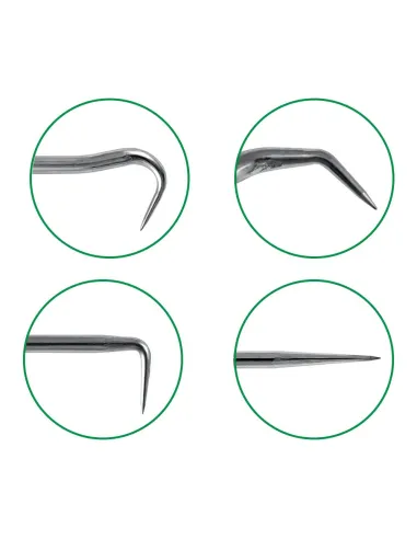52852 Set De 2 Ganchos Para Extraer Gomas En...