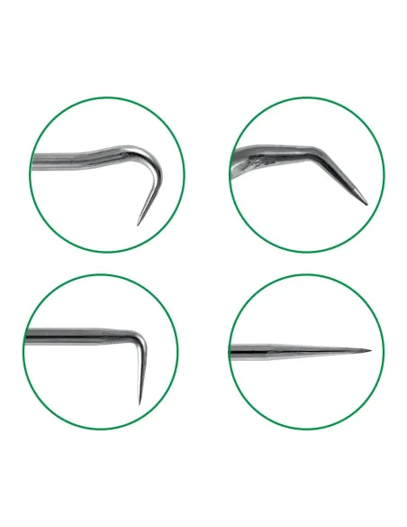 52852 Set De 2 Ganchos Para Extraer Gomas En Tubo De Escape JBM