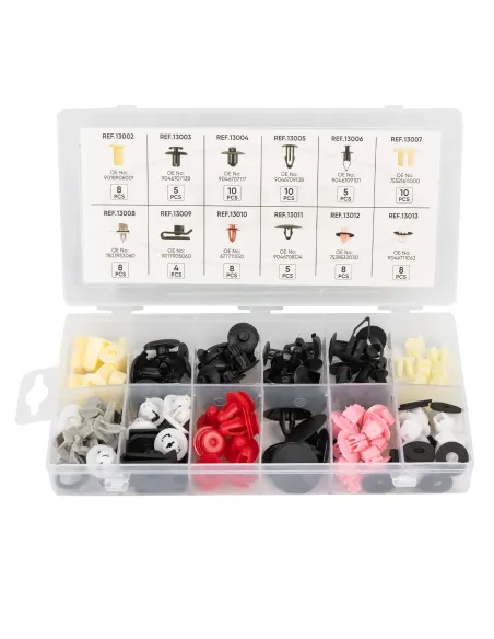 52886 Estuche De Clips Plasticos Toyota/Lexus 89 Pcs JBM