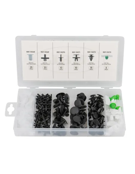 Estuche de Clips Plásticos Bmw 95PCS JBM 52892