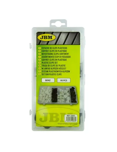 52893 Estuche De Clips Plasticos Mercedes-Benz...