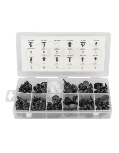 52894 Estuche De Clips Plasticos nissan 139 Pcs...