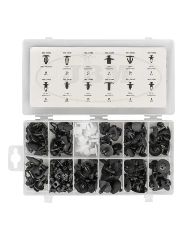 52894 Estuche De Clips Plasticos nissan 139 Pcs...