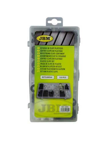Estuche de Clips Plásticos Mitsubishi 134PCS...