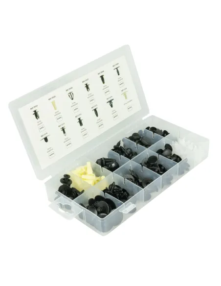 52896 Estuche De Clips Plasticos Mazda 190 Pcs JBM