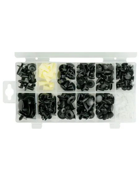 52896 Estuche De Clips Plasticos Mazda 190 Pcs JBM