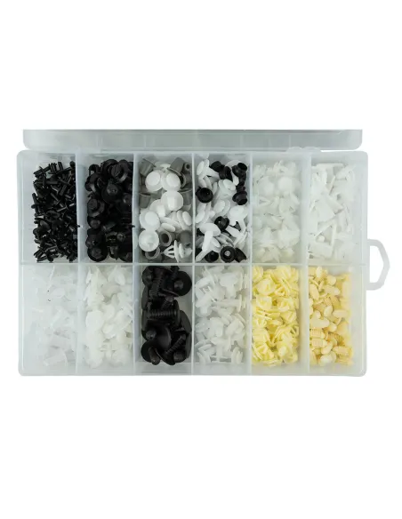 52899 Estuche De Clips Plasticos Peugeot/Citroen 345 Pcs JBM